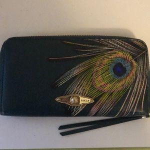 Peacock wallet